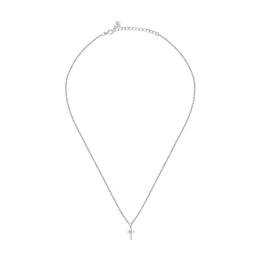 Collana girocollo Morellato Dono argento 925 pendente croce MISURA UNICA