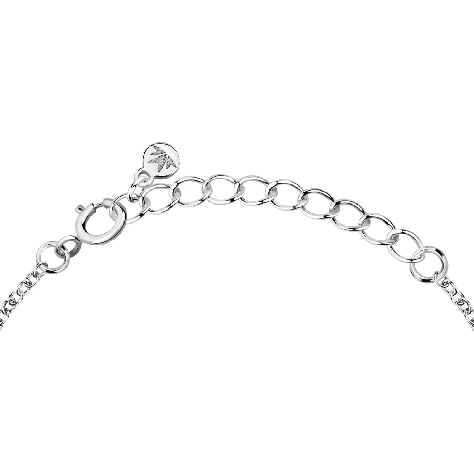 Bracciale catena Morellato Dono acciaio e quadrifoglio 17 cm