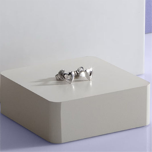 Orecchini a lobo Morellato Dono argento con forma cuore MISURA UNICA