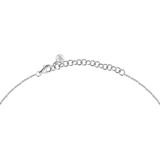 Collana Morellato Venezia argento e pendente azzurro centrale MISURA UNICA