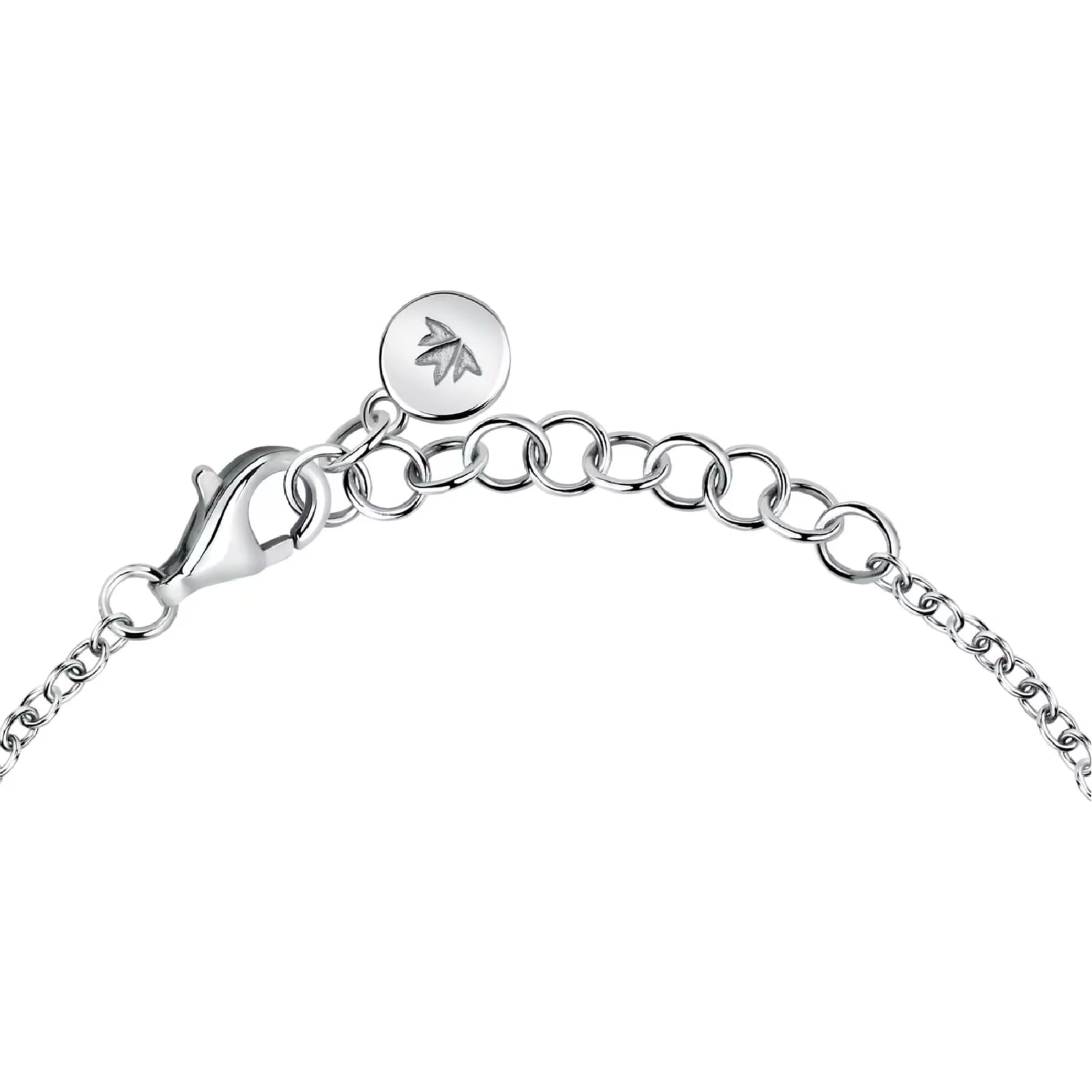 Bracciale catena Morellato Venezia argento e due pietre blu 19 cm