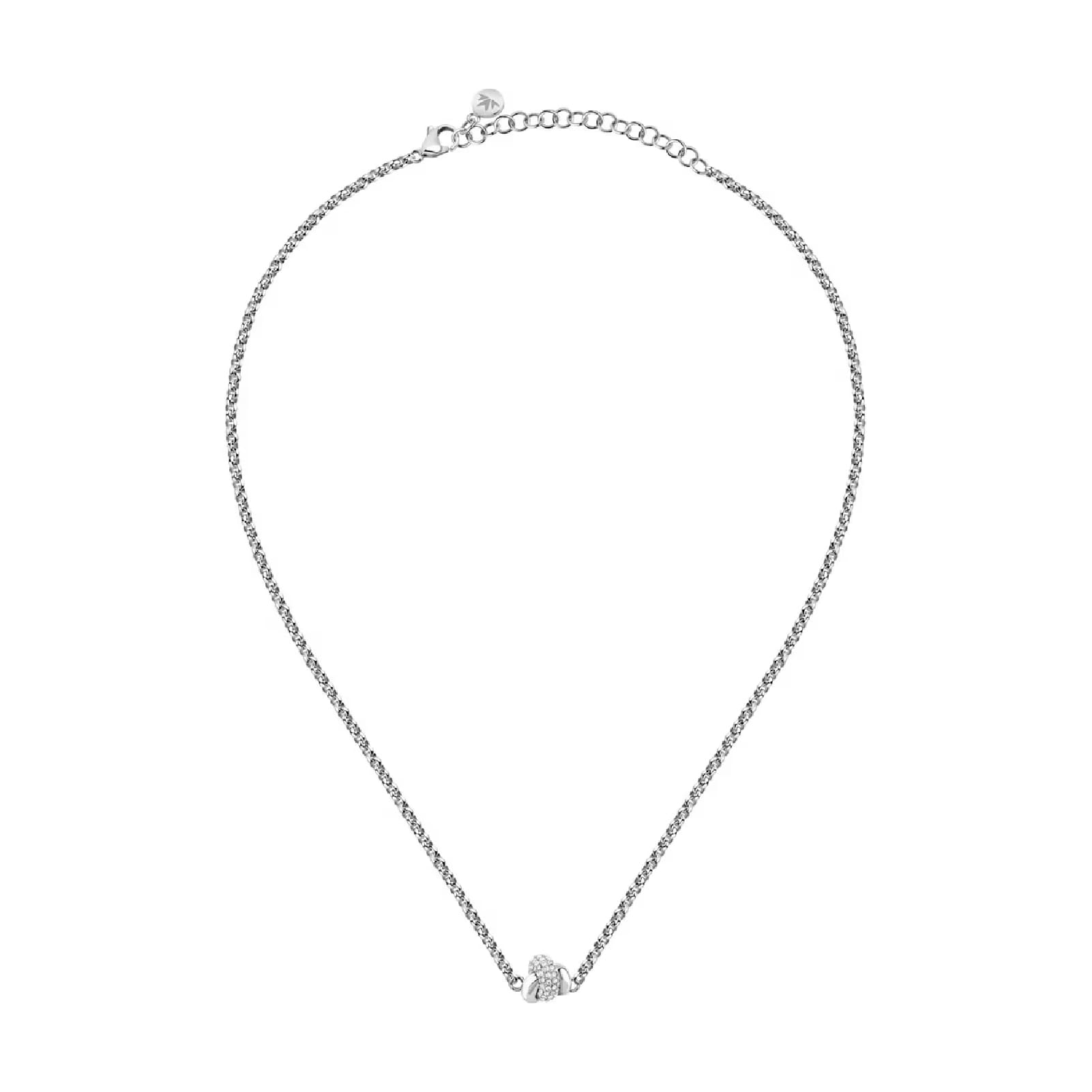 Collana Morellato Legame in acciaio con cristalli da donna MISURA UNICA