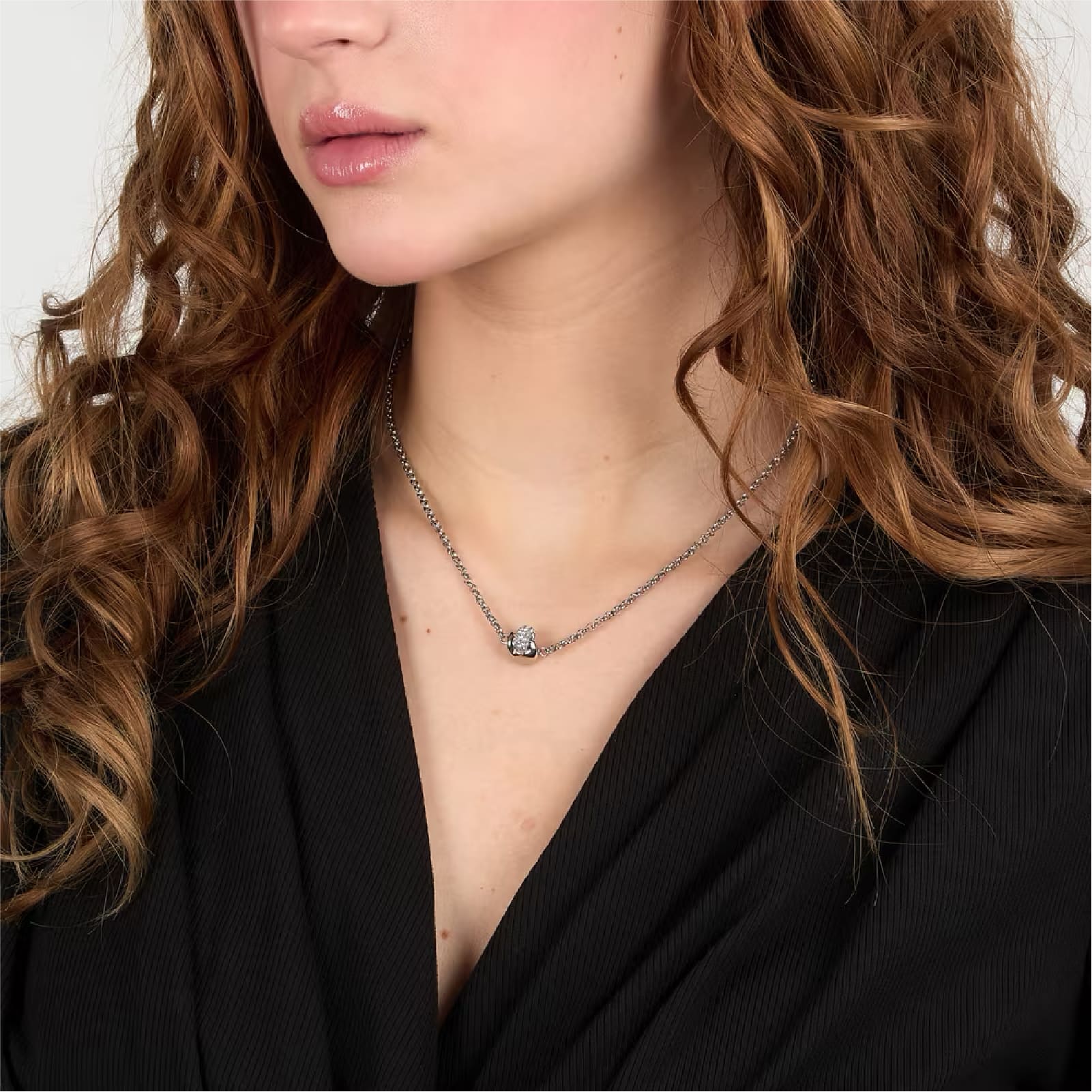 Collana Morellato Legame in acciaio con cristalli da donna MISURA UNICA