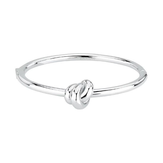 Bracciale rigido Morellato Legame in acciaio con nodo da donna 5,6 cm x 4,6 cm
