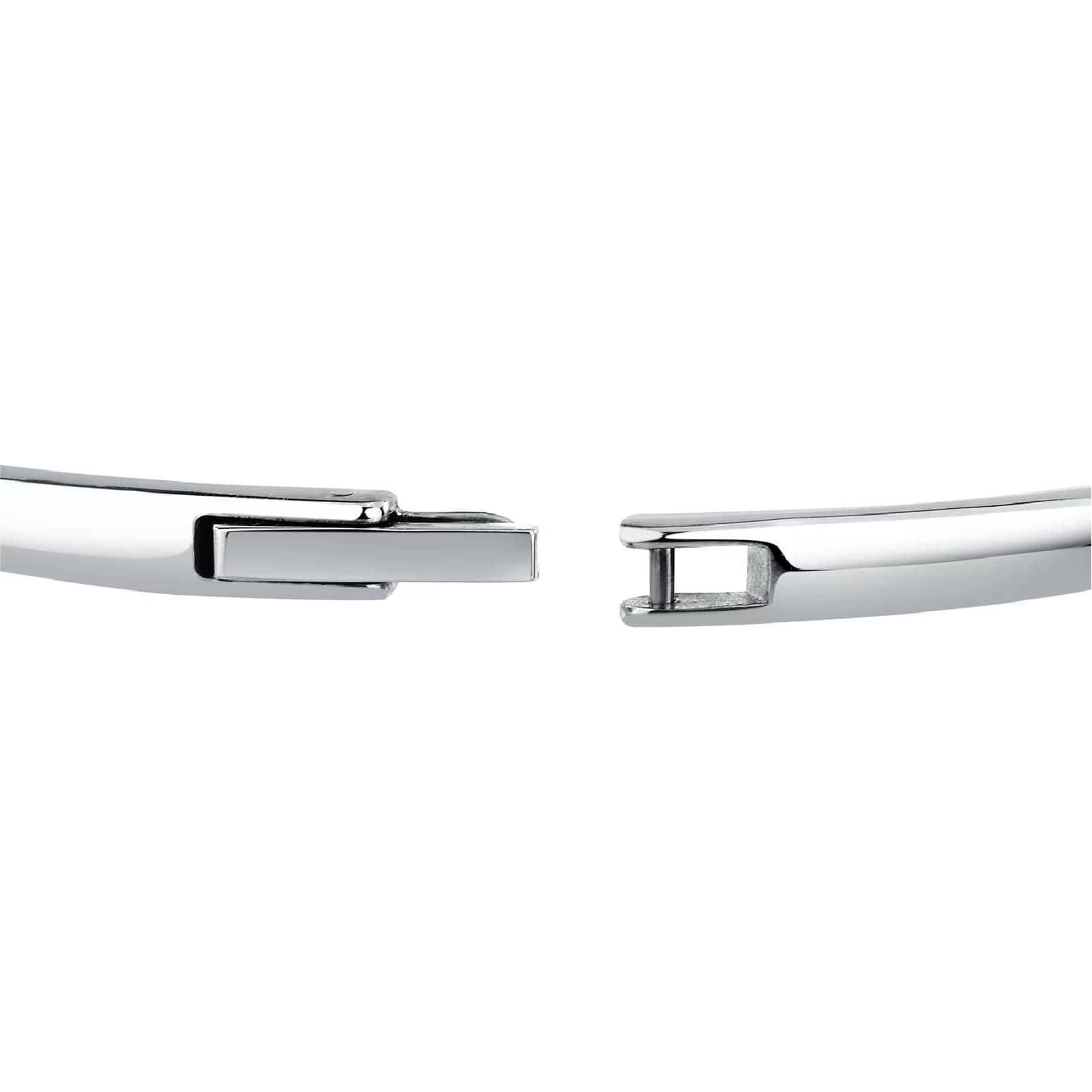 Bracciale rigido Morellato Legame in acciaio con nodo da donna 5,6 cm x 4,6 cm