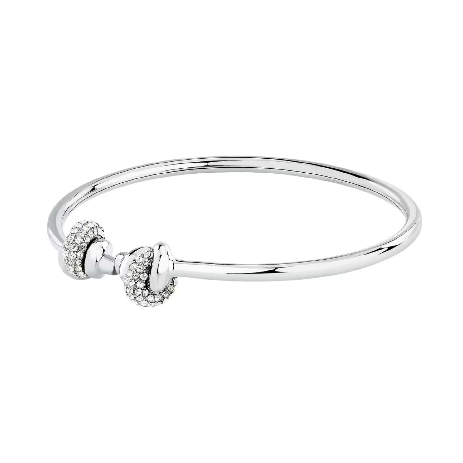 Bracciale rigido Morellato Legame in acciaio nodo e cristalli Rigido