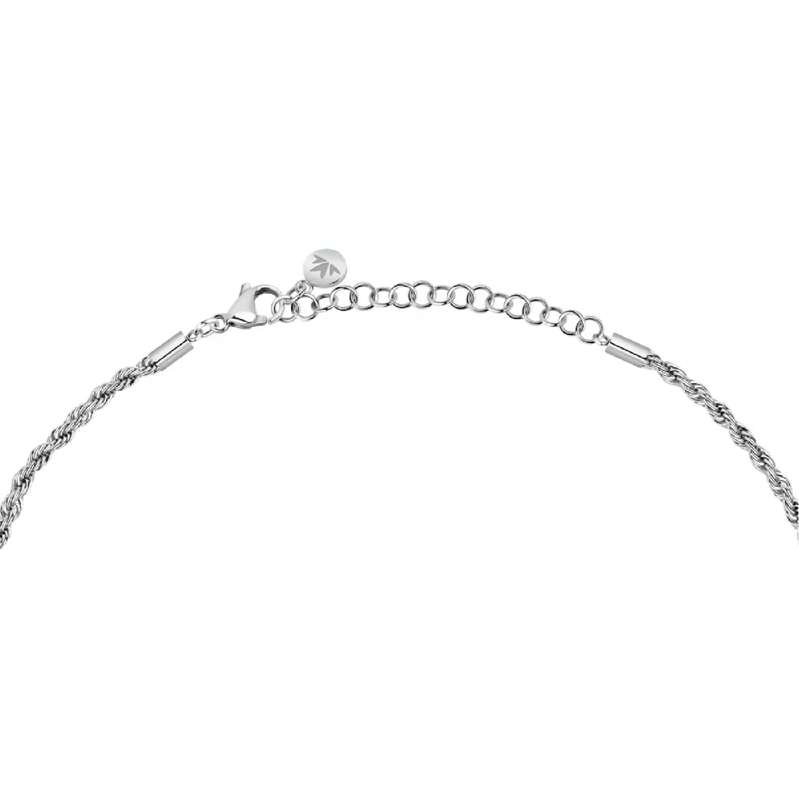 Collana girocollo Morellato in acciaio con cuore ondulato MISURA UNICA