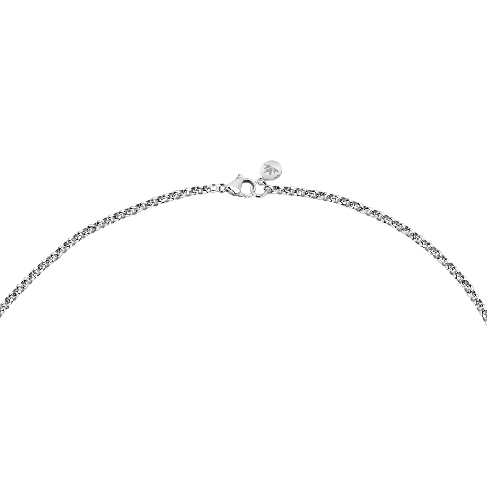 Collana girocollo Morellato in acciaio con cuore e cristalli MISURA UNICA