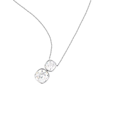 Collana con pendente Morellato Cristalli acciaio e zirconi MISURA UNICA