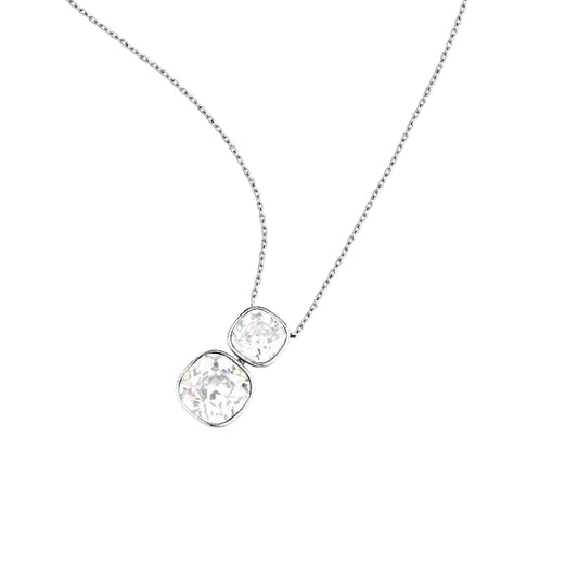 Collana con pendente Morellato Cristalli acciaio e zirconi MISURA UNICA