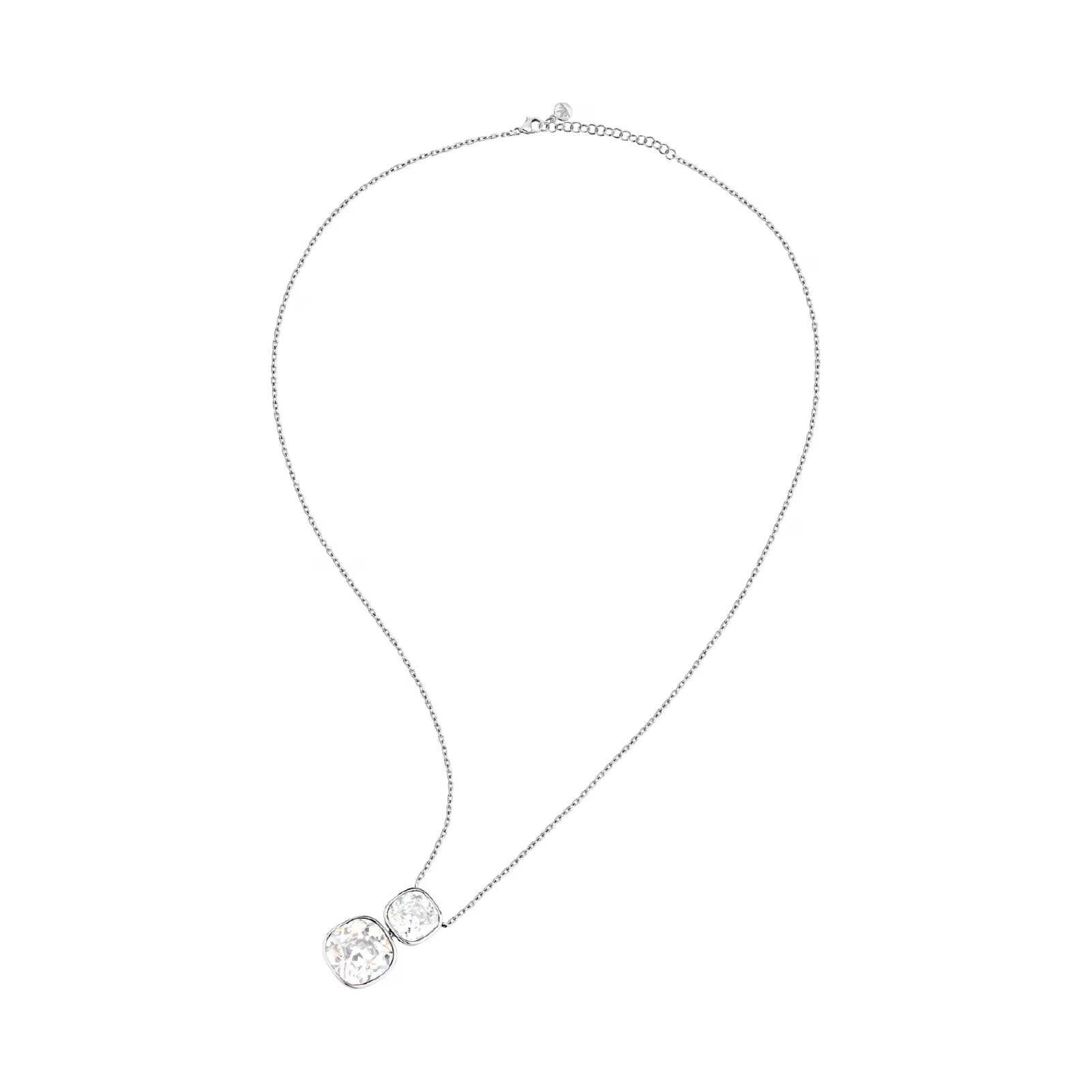 Collana con pendente Morellato Cristalli acciaio e zirconi MISURA UNICA