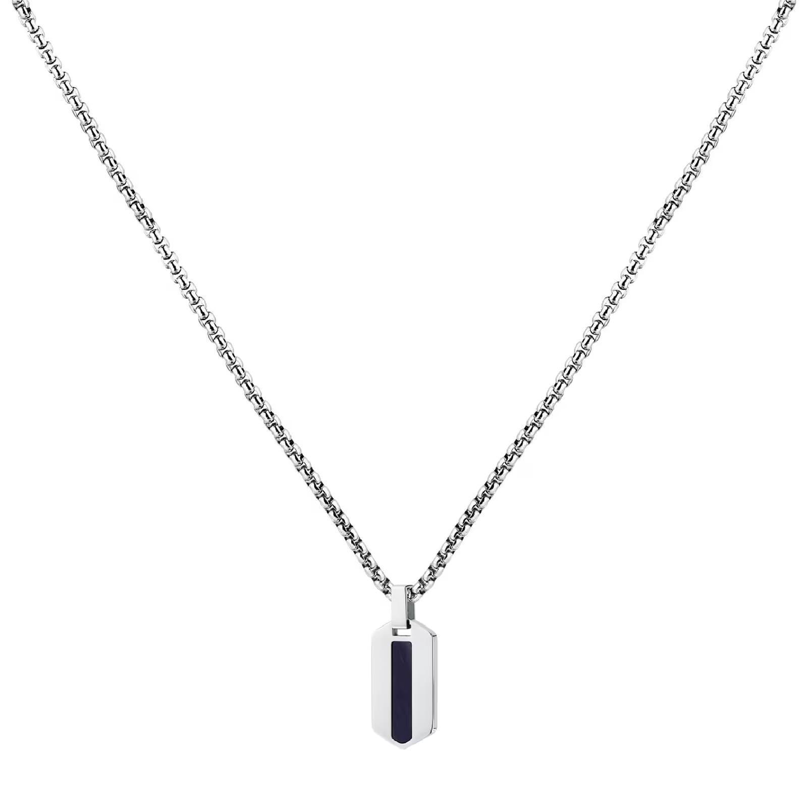 Collana con pendente Morellato Terra acciaio e occhio tigre MISURA UNICA