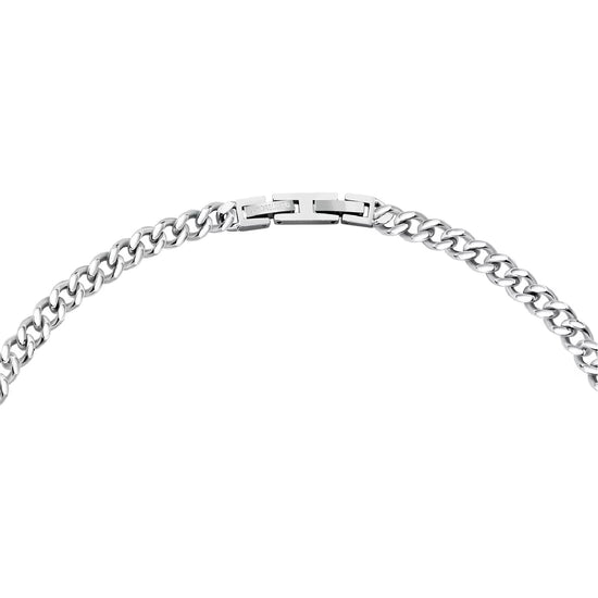 Collana catena Morellato Terra in acciaio e occhio tigre MISURA UNICA
