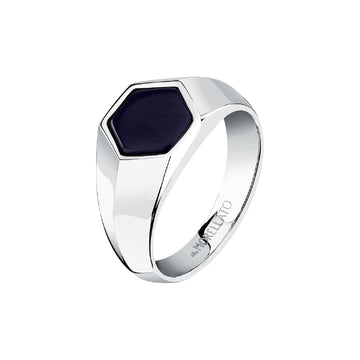 Anello Morellato Terra in acciaio e occhio di tigre da uomo 21