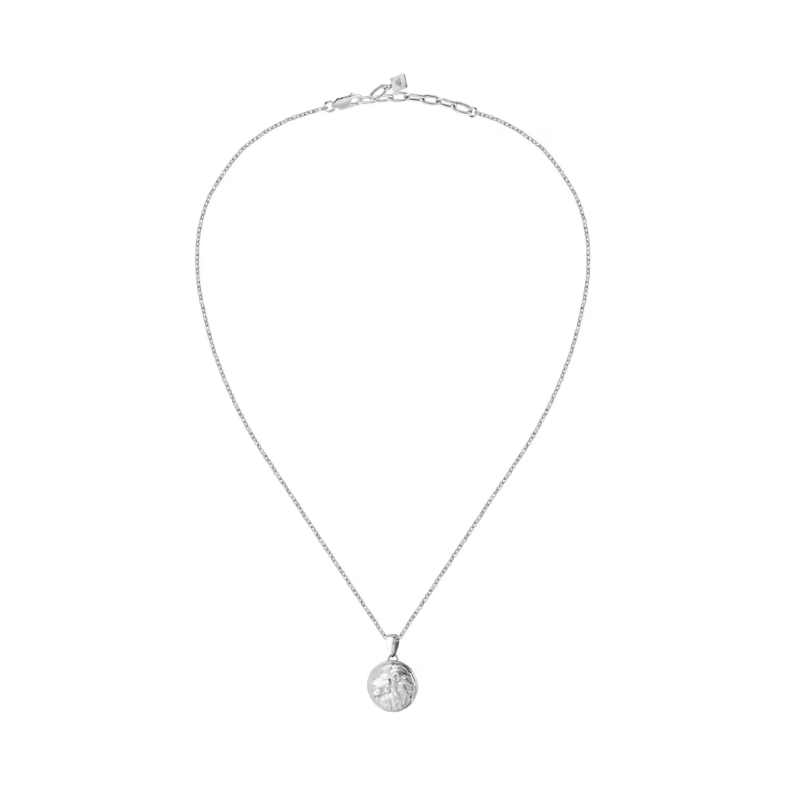 Collana con pendente Morellato Amuleti in acciaio con leone MISURA UNICA