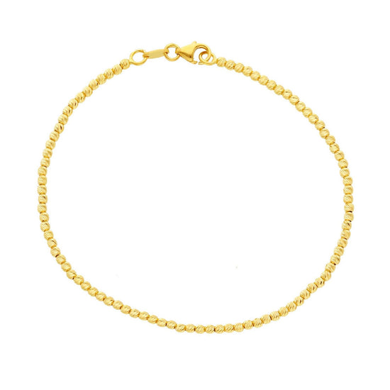 Bracciale donna JOY Gioielli Oro in oro giallo con piccole sfere MPC150GG18-1