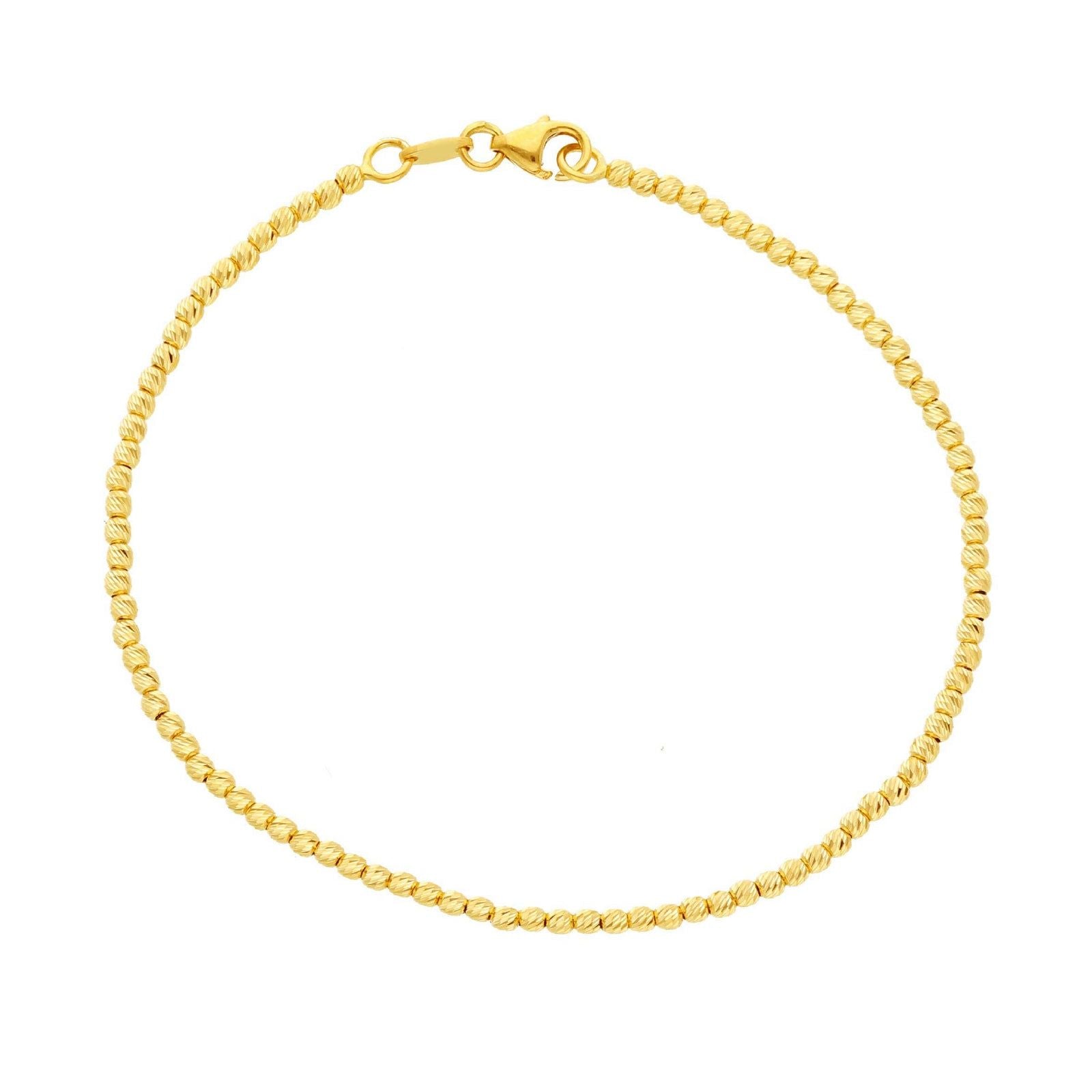 Bracciale donna JOY Gioielli Oro in oro giallo con piccole sfere MPC150GG18-1