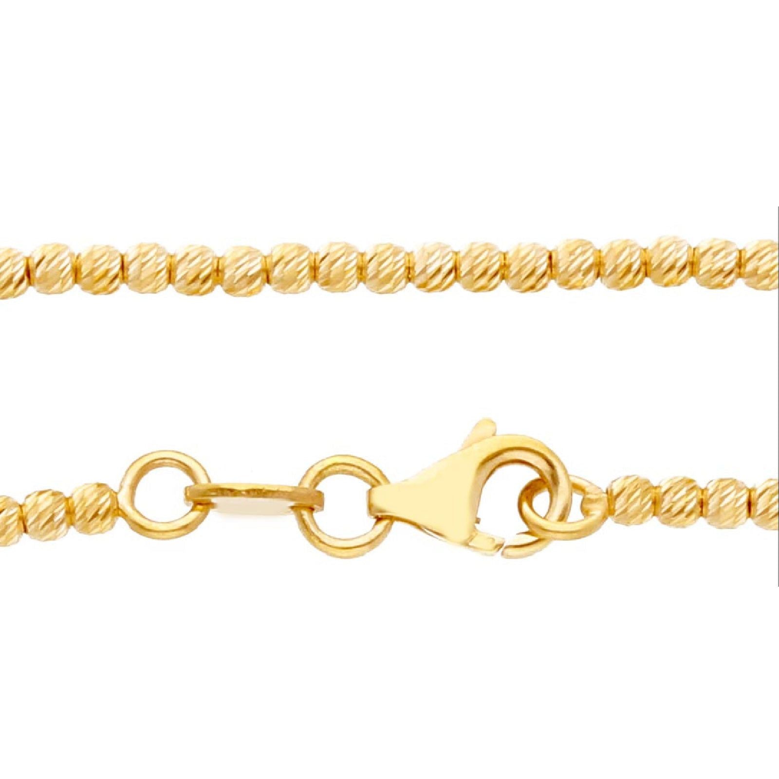 Collana donna JOY Gioielli in oro giallo sfere diamantate MPC150GG40-2