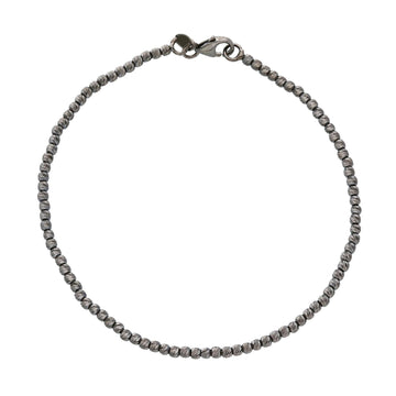 Bracciale uomo JOY Gioielli in oro rodiato con sfere diamantate MPC150NN20-1
