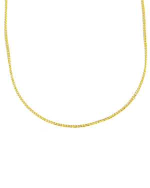collana catena da donna JOY Gioielli Oro in oro giallo 18kt con maglie intrecciate MSB020GG40