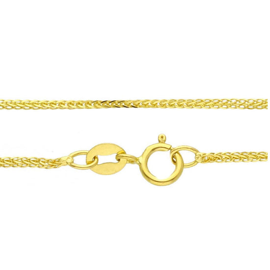 Collana donna JOY Gioielli Oro in oro giallo con maglie intrecciate MSB020GG40-2