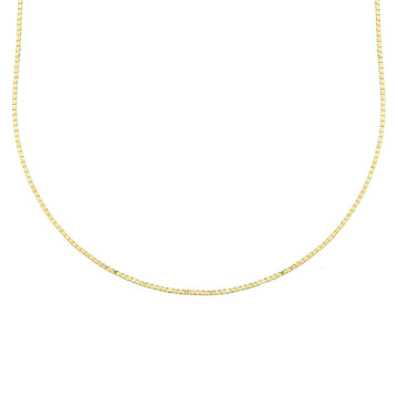Collana donna JOY Gioielli in oro giallo maglie quadrate 45 cm MVA045GG45-1