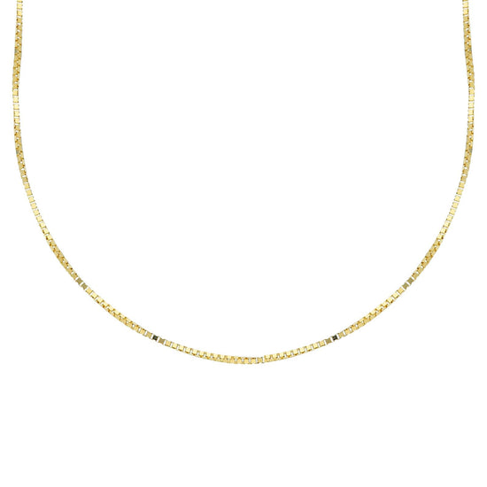 Collana donna JOY Gioielli in oro giallo maglie quadrate spesse MVA050GG40-1