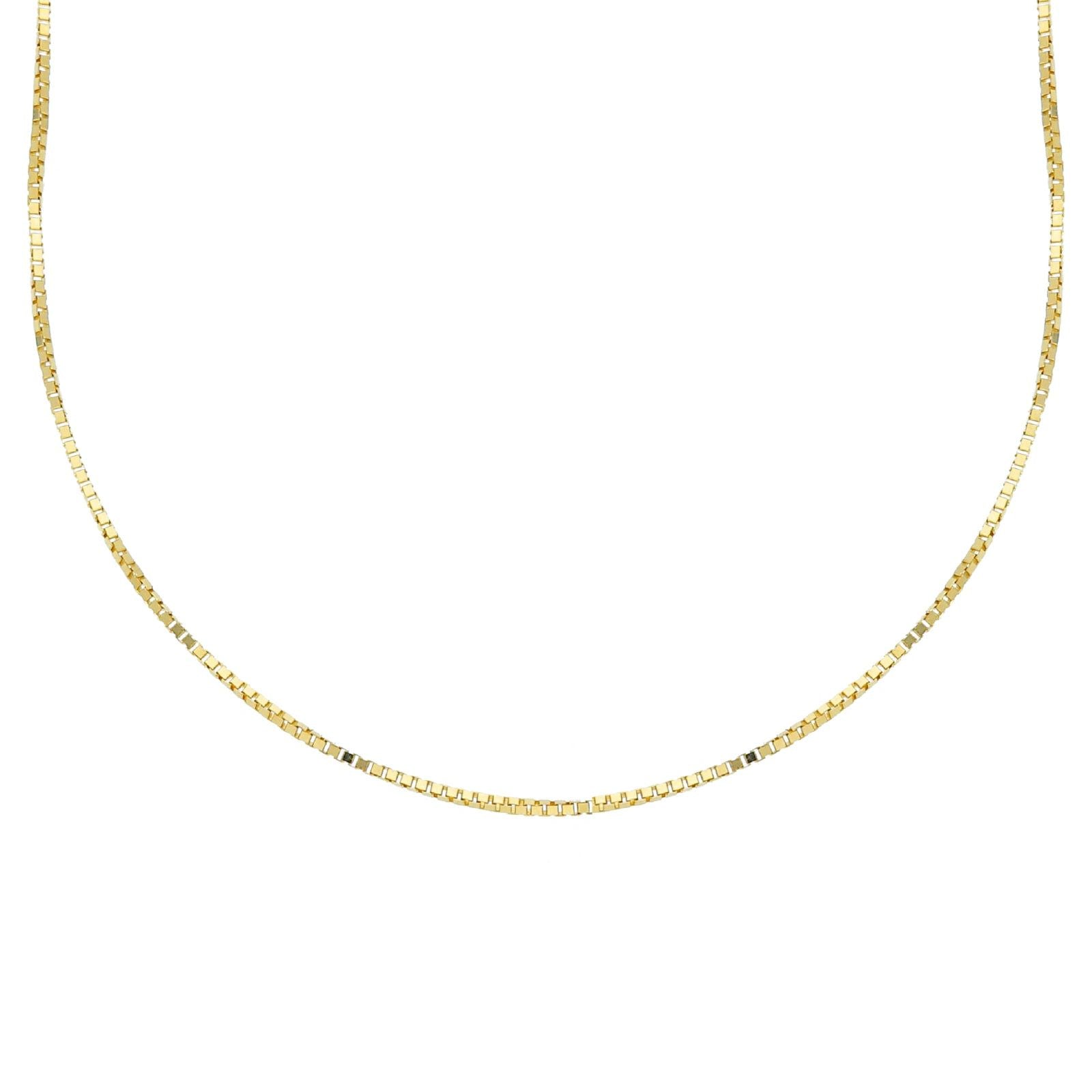 Collana donna JOY Gioielli in oro giallo maglie quadrate spesse MVA050GG40-1