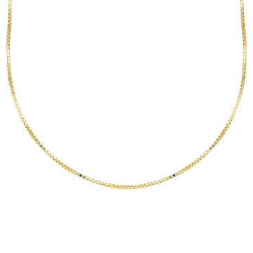 Collana donna JOY Gioielli in oro giallo maglie quadrate spesse MVA050GG40-1