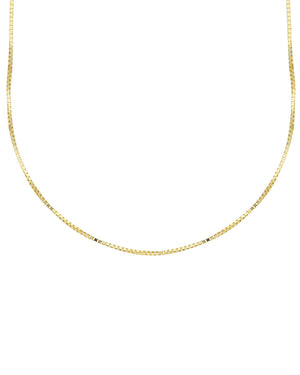 collana catena unisex JOY Gioielli Oro in oro giallo 18kt con catena veneziana MVA050GG45