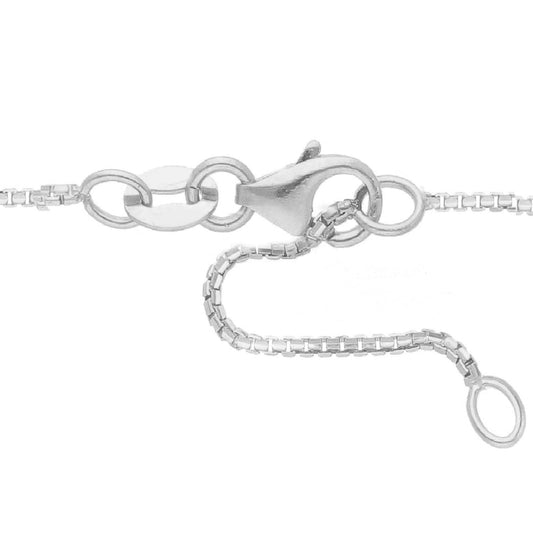 Collana donna JOY Gioielli in oro bianco e maglie ottagonali MVC058BB40-2