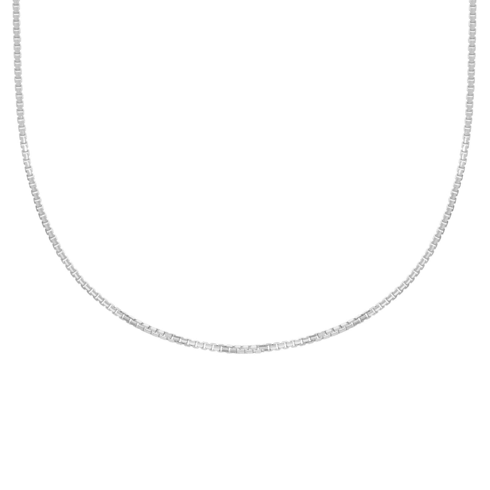 Collana unisex JOY Gioielli Oro in oro bianco con catena ottagonale MVC058BB50-1