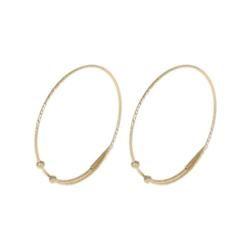 Orecchini da donna MagicWire in oro 18kt a cerchio 2,5 mm MISURA UNICA