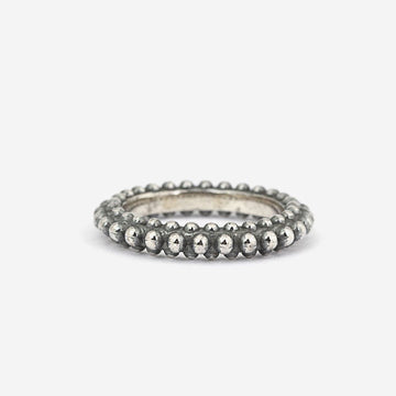 Anello fedina Nove25 Puntinati unisex argento piccole sfere N25ANE00274-1