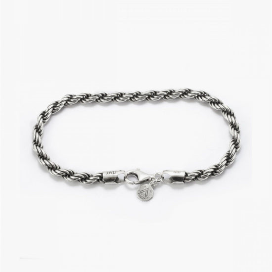 Bracciale catena Nove25 Fili Corda 100 unisex in argento e corda di 5mm N25BRA00019-1