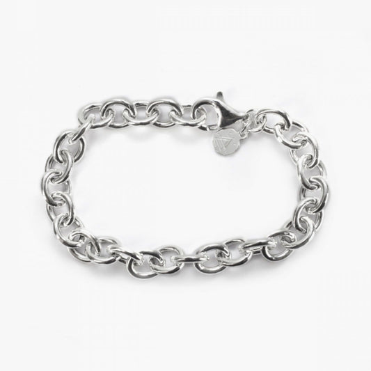 Bracciale catena Nove25 Fili unisex in argento con catena forzatina 200 N25BRA00033-1
