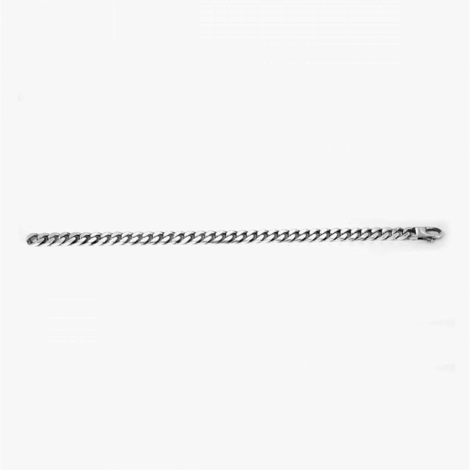 Bracciale Nove25 Timeless Grumetta Quadrata Filo 200 da uomo in argento N25BRA00039-1