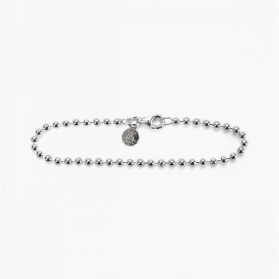 Bracciale Nove25 Fili Sfere 250 da donna in argento con piccole sfere N25BRA00080-1
