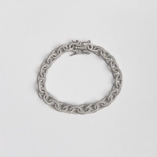Bracciale Nove25 Brillanti da donna in argento catena rolò e zirconi N25BRA00345-1