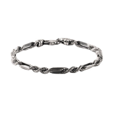 Bracciale uomo Nove25 Timeless in argento con catena attorcigliata N25BRA00423-1