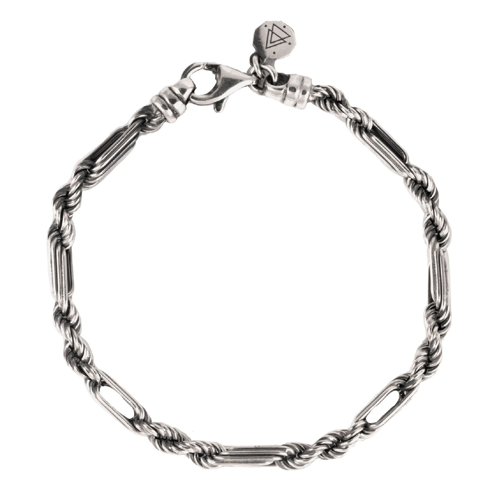 Bracciale uomo Nove25 Timeless in argento con catena attorcigliata N25BRA00423-2