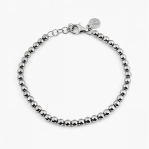 Bracciale catena della collezione Nove25 Fili Sfere 400 da donna in argento 925 composto da sfere N25BRAAA084