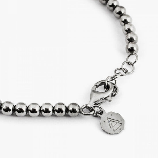 Bracciale Nove25 Fili Sfere 400 donna in argento con sfere lisce N25BRAAA084-2