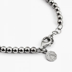 Bracciale catena della collezione Nove25 Fili Sfere 400 da donna in argento 925 composto da sfere N25BRAAA084