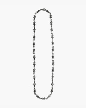 Collana girocollo della collezione Nove25 Filo Spinato unisex in argento 925 con maglie a filo spinato N25COL00242/50