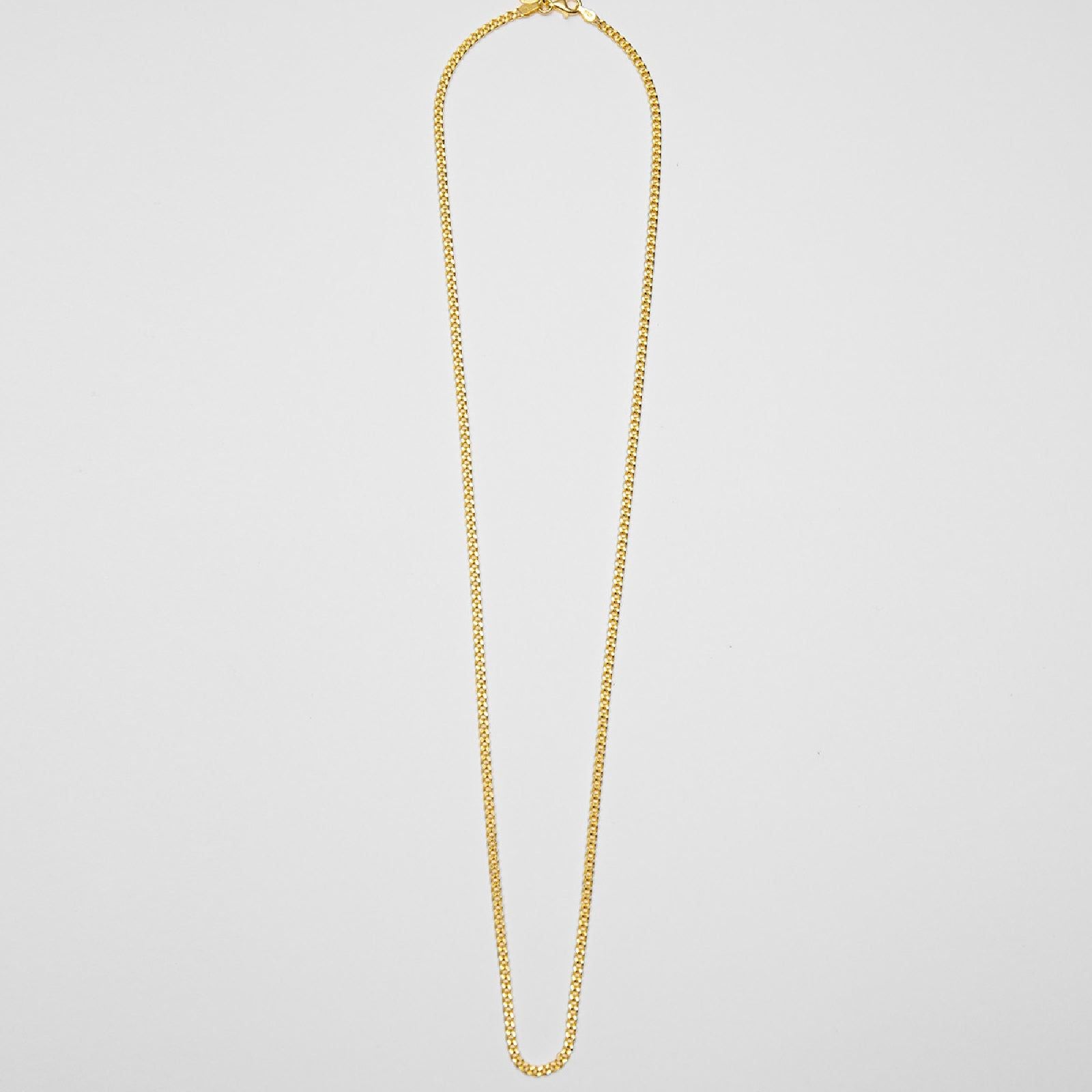 Collana Nove25 Fili Grumetta 080 unisex argento dorato grumetta lunga 60 cm N25COL00342-60-1