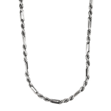 Collana uomo Nove25 Timeless in argento con catena attorcigliata N25COL00463-45-1