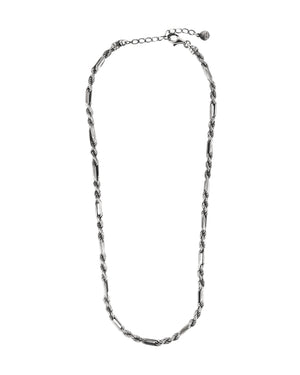 Collana girocollo unisex della collezione Nove25 Timeless in argento 925 con catena attorcigliata N25COL00463/45