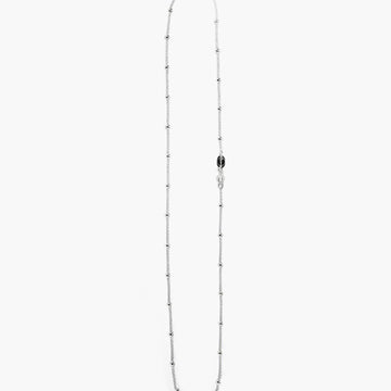 Collana Nove25 Fili Rosario 300 unisex in argento con piccole sfere lunga 80cm N25COLRL086-80-1