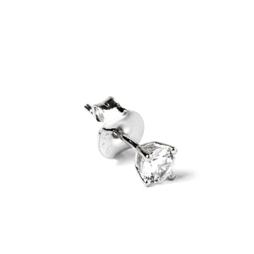 Mono orecchino unisex punto luce Nove25 Brillanti con zircone bianco 4 mm N25ORE00111-4-1